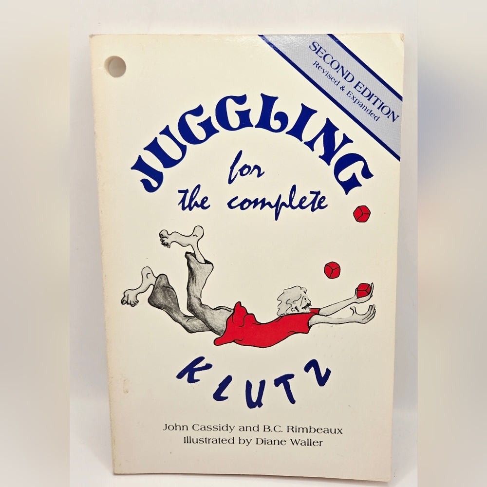 Vtg Juggling For The Complete Klutz Book How To Juggle Guide